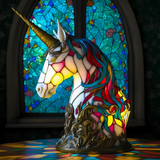 Jednorog — Vitražna lampa