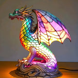 Zmajček — Vitražna lampa