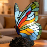 TIFFALIGHT | Vitražna lampa sa leptirima